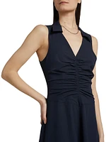 Kilda Ruched Midi-Dress