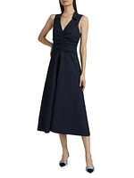 Kilda Ruched Midi-Dress