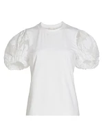 Paper Floral Organza Yashi Top
