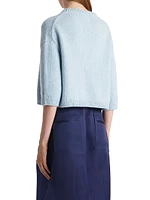 Sabina Drop-Shoulder Cashmere Sweater