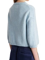 Sabina Drop-Shoulder Cashmere Sweater