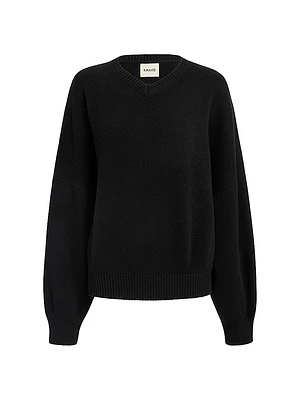 Wolfe Drop-Shoulder Cashmere Sweater