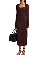 Dixi Sleeveless Midi-Dress