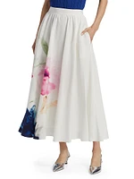 The Layla Floral Spray Skirt