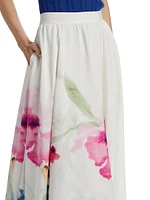 The Layla Floral Spray Skirt