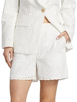 The Aria Eyelet Shorts