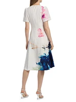 The Layla Floral Spray Dress