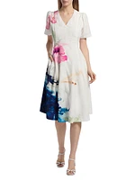 The Layla Floral Spray Dress