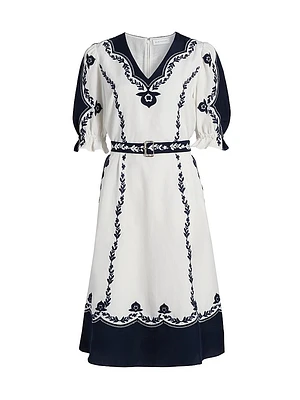 The Liana Embroidered Dress