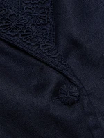 The Aster Embroidered Linen Jacket