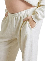The Dina Boucle Maternity Lounge Pants