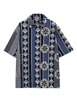 LOEWE x Paula's Ibiza Printed Short-Sleeve Shirt
