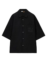 LOEWE x Paula's Ibiza Monogram Short-Sleeve Shirt