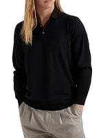 Lightweight Knit Polo Shirt