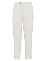 Garment Dyed Leisure Fit Trousers