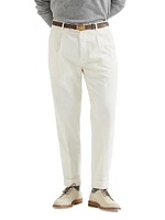 Garment Dyed Leisure Fit Trousers