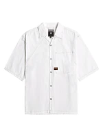 Track Relaxed Short-Sleeve Shirt