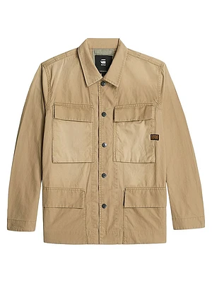 Utility Cotton Overshirt