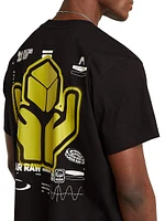 Logo Cotton Crewneck T-Shirt