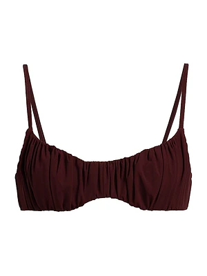 Naomi Ruched Bikini Top