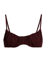 Naomi Ruched Bikini Top