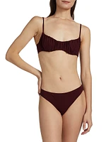 Naomi Ruched Bikini Top