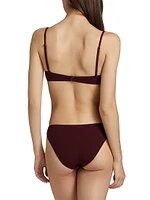 Naomi Ruched Bikini Top