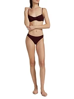 Naomi Ruched Bikini Top