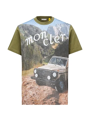 Moncler x Mercedes-Benz by Nigo Crewneck T-Shirt Cotton