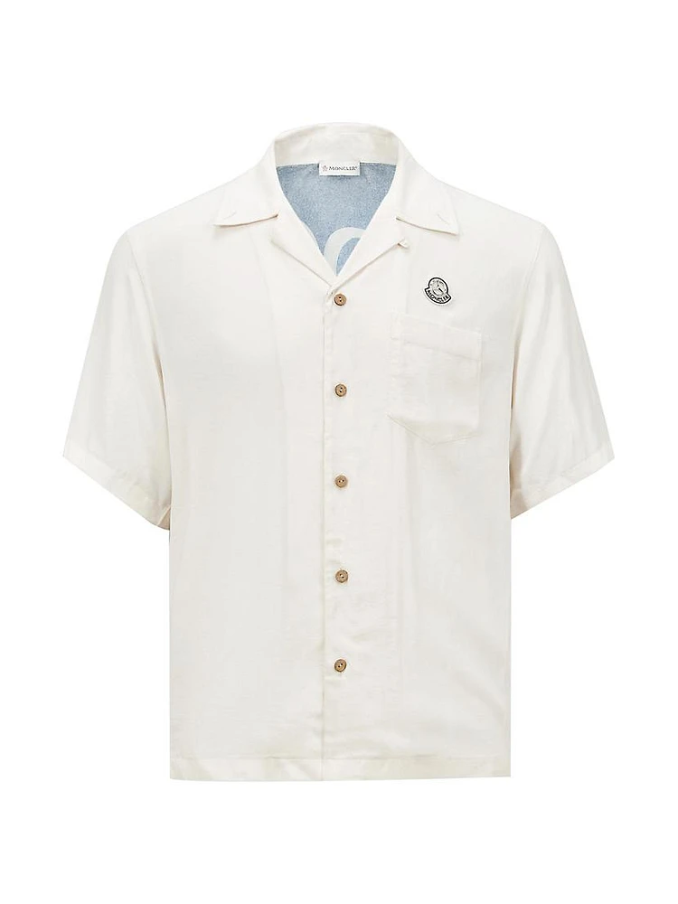 Moncler x Mercedes-Benz by Nigo Polo Shirt in Satin