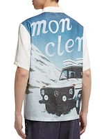 Moncler x Mercedes-Benz by Nigo Polo Shirt in Satin