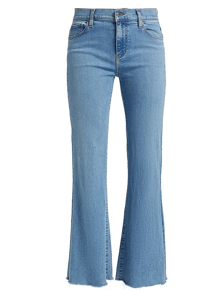 The Icon Mid-Rise Stretch Flare Jeans
