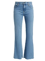 The Icon Mid-Rise Stretch Flare Jeans