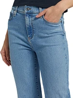 The Icon Mid-Rise Stretch Flare Jeans