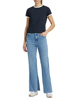 The Icon Mid-Rise Stretch Flare Jeans