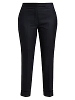 Low-Rise Skinny Trousers