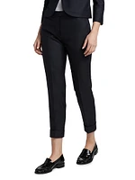 Low-Rise Skinny Trousers