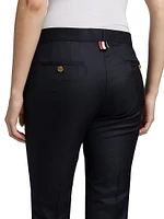 Low-Rise Skinny Trousers