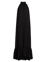 Jovie Ruffled Halter Maxi Dress