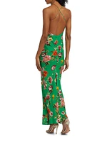 Loma Floral Maxi Slipdress