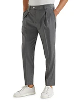 Virgin Wool Dynamic Fresco Trousers with Tee Holder