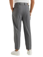 Virgin Wool Dynamic Fresco Trousers with Tee Holder