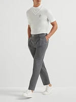 Virgin Wool Dynamic Fresco Trousers with Tee Holder