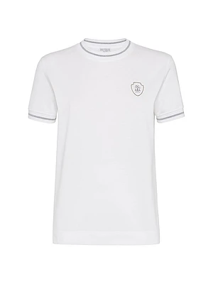 Cotton Jersey T-Shirt with Logo