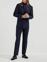 Lightweight Denim Slim Fit Tuxedo Shirt