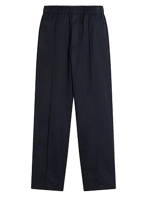 Elastic Waistband Pants in Technical Cotton