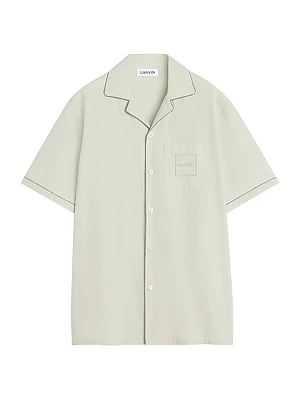 Fluid Cotton Bowling Shirt