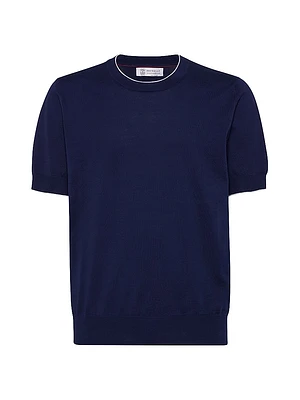 Cotton Lightweight Knit T-Shirt