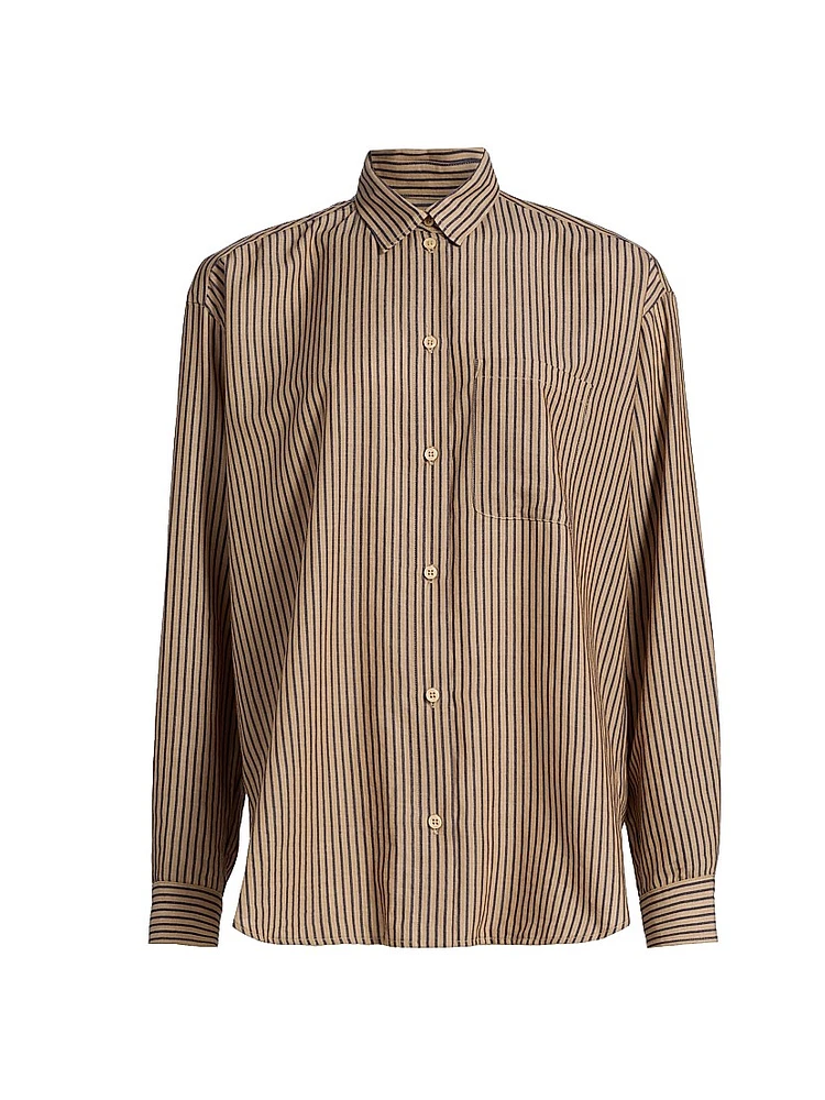 The Stripe Button-Up Shirt