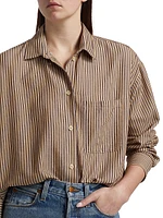 The Stripe Button-Up Shirt